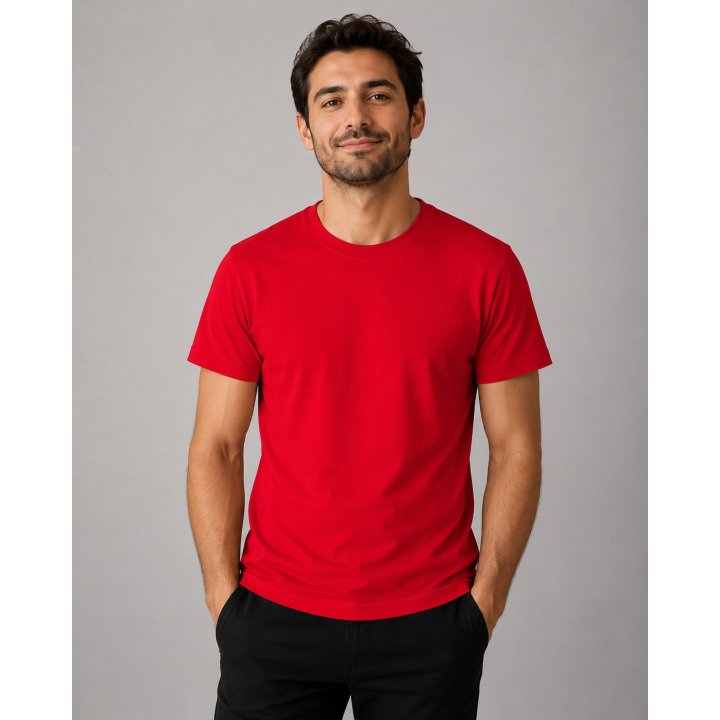 T-SHIRT Czerwony 150 REGULAR