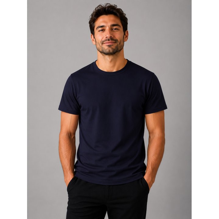 T-SHIRT Granatowy 150 REGULAR