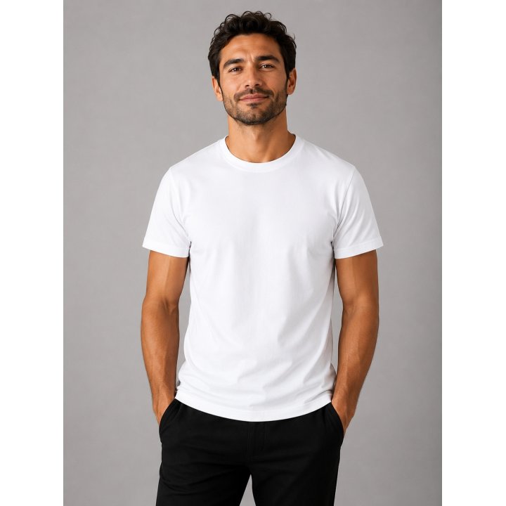 T-SHIRT Biały 150 REGULAR