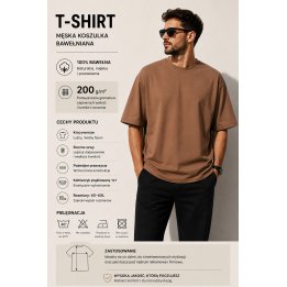 T-SHiRT Mocha Mousse200 g/m² TSUAOVER MM