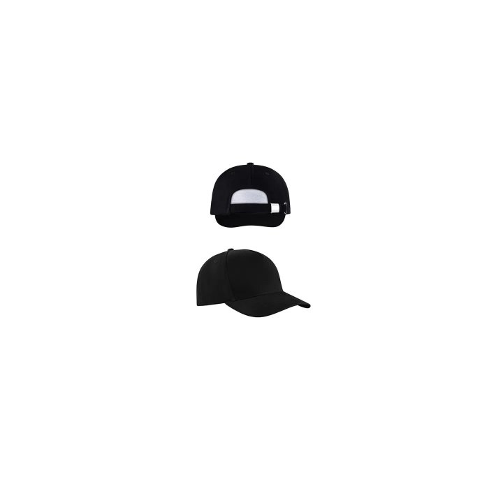 Czapka z daszkiem Black CZA 6P BK