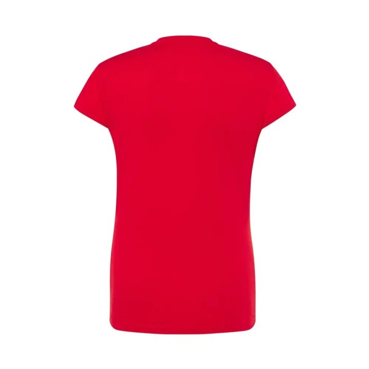T-shirt Damski 145g/m2 CZERWONY TSRL CMF LADY COMFORT