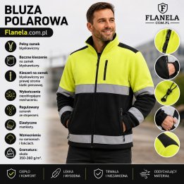 Bluza polarowa MOONTEX 450 HV NEOSTAR SYF-BK