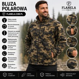 Bluza polarowa   Camouflage