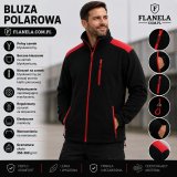 Bluza polarowa   Black/Red