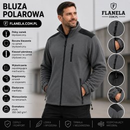 Bluza polarowa Graphite/Black