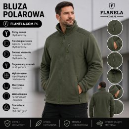 Bluza polarowa Khaki