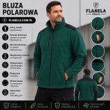 Bluza polarowa Bottle Green/Black