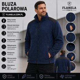 Bluza polarowa Navy/Black