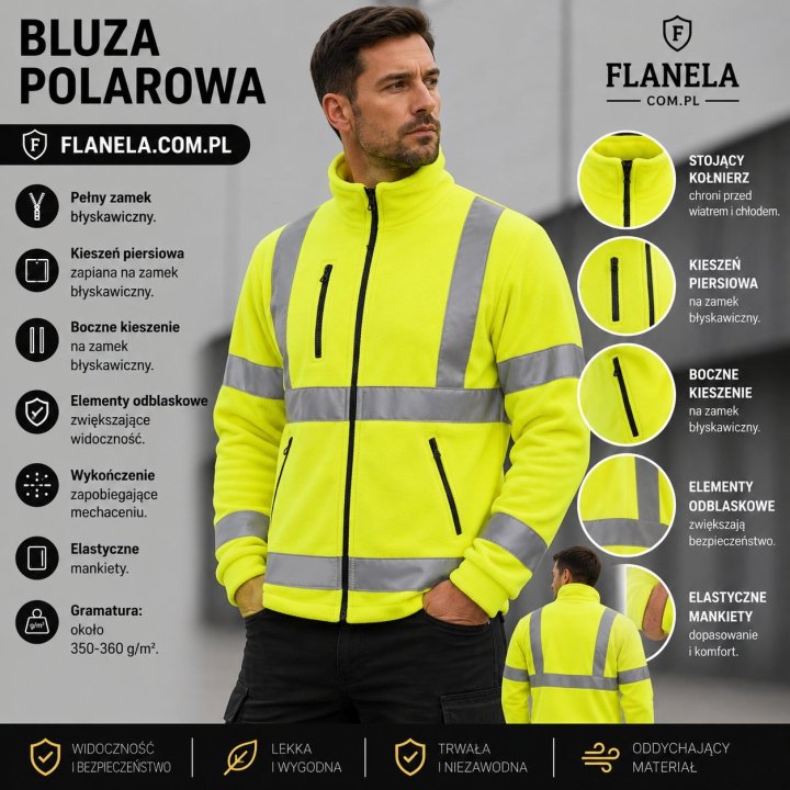 Bluza polarowa Gold Fluor