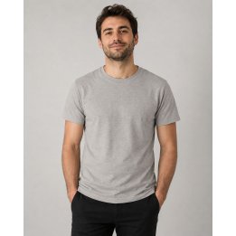 T-SHIRT Grey Melange 150 REGULAR