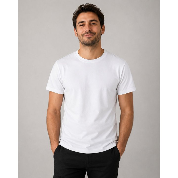 T-SHIRT Ash Melange 150 REGULAR