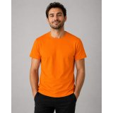T-SHIRT pomarańczowy 150 REGULAR