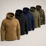Bluza polarowa z kapturem